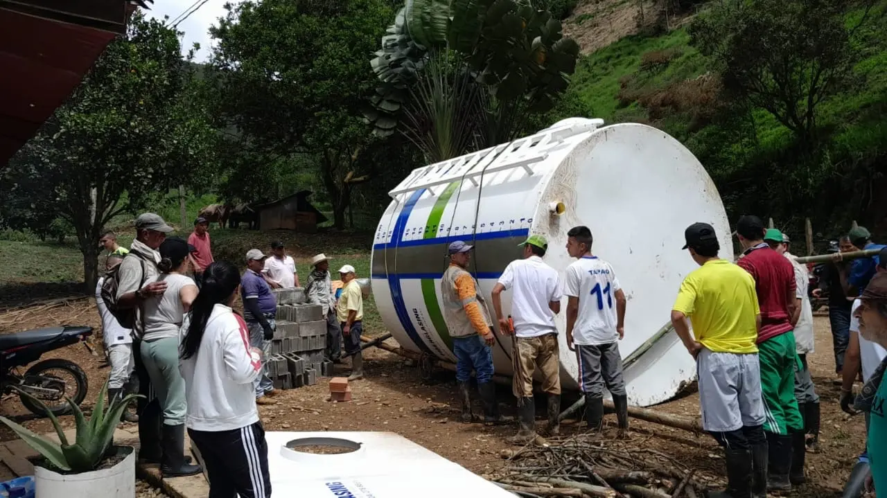 Sistema rural de abastecimiento de agua