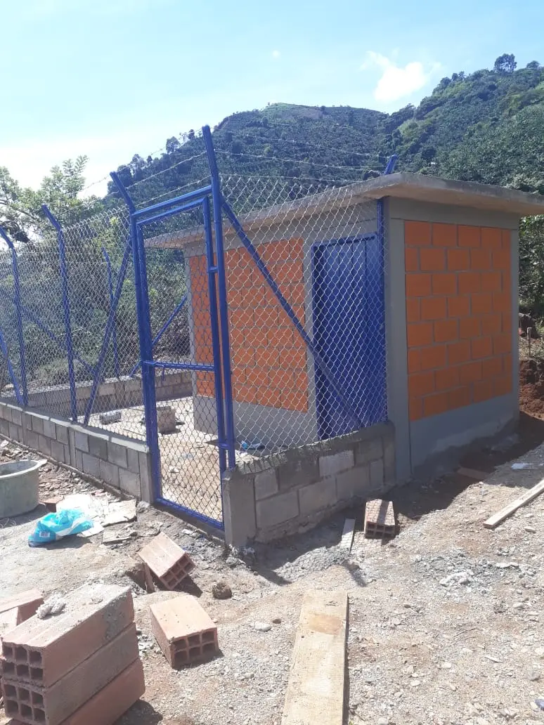 Construcción de caseta rural
