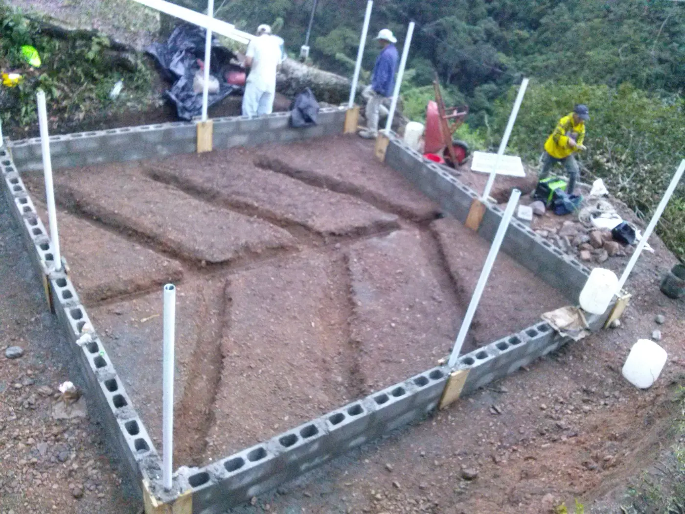 Montaje de equipamiento meteorológico